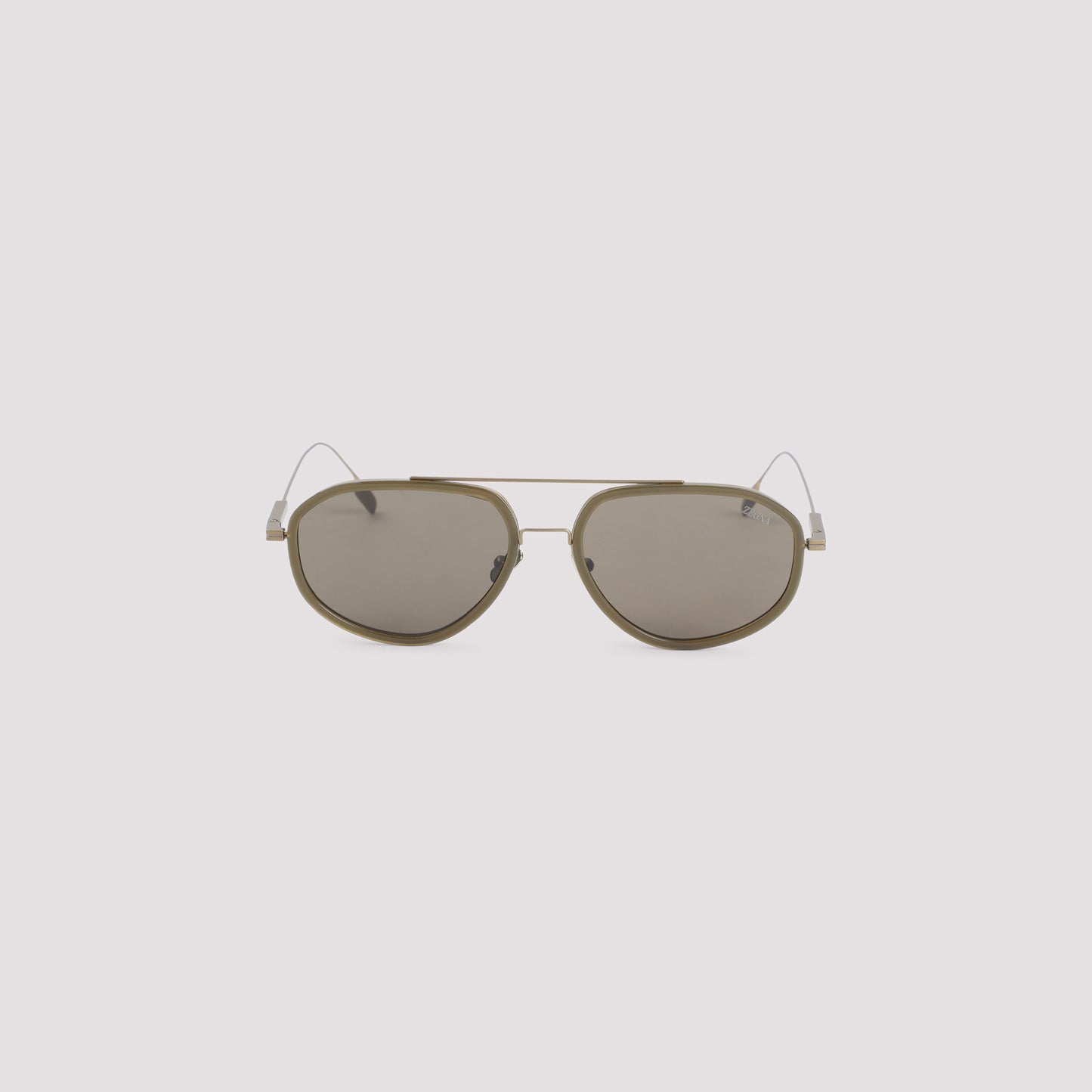Zegna Eyewear Metal Sunglasses