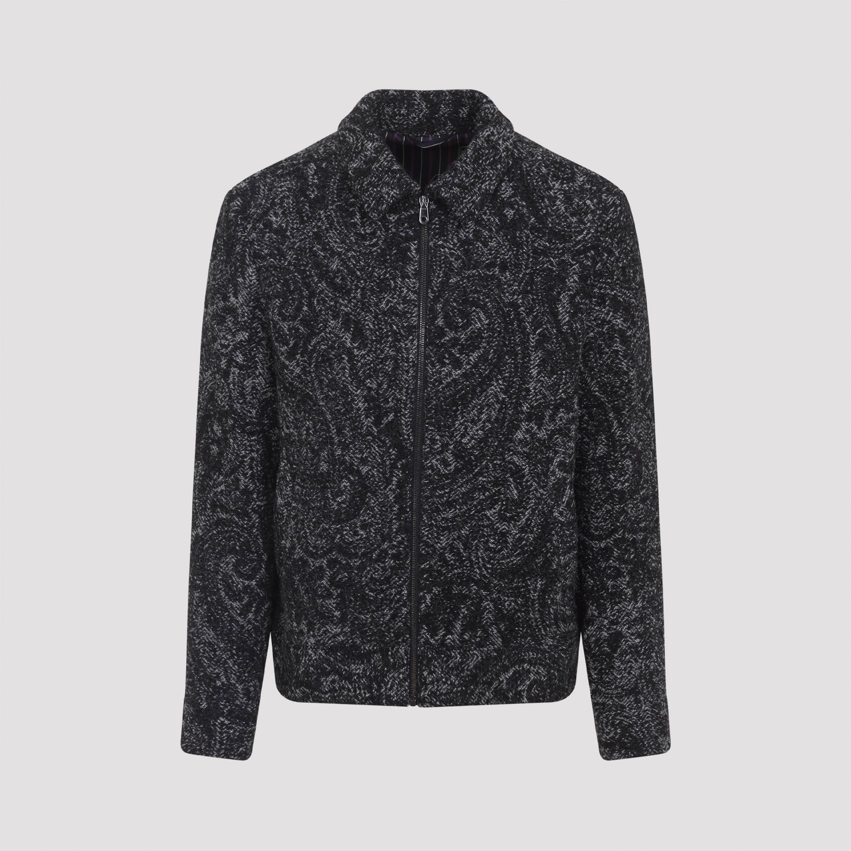 Etro Shirt Collar Bomber Jacket