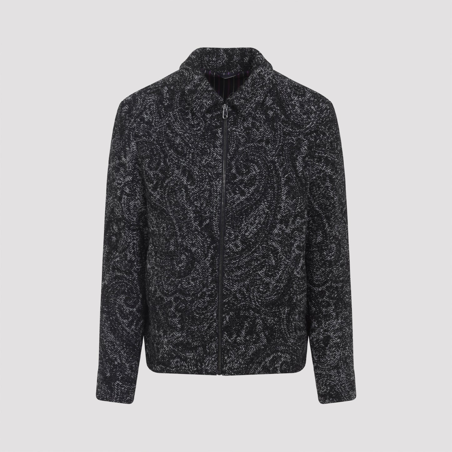 Etro Shirt Collar Bomber Jacket