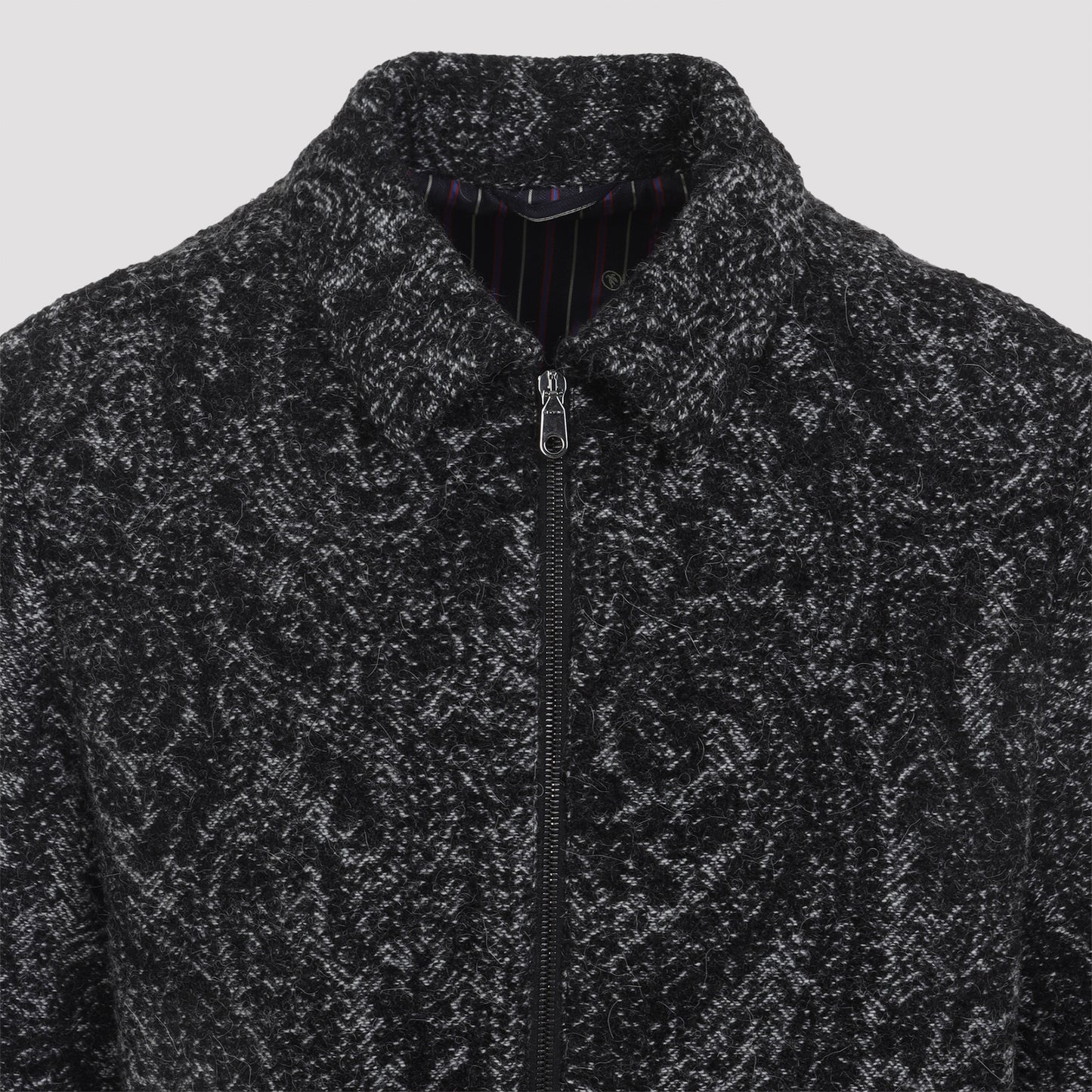 Etro Shirt Collar Bomber Jacket
