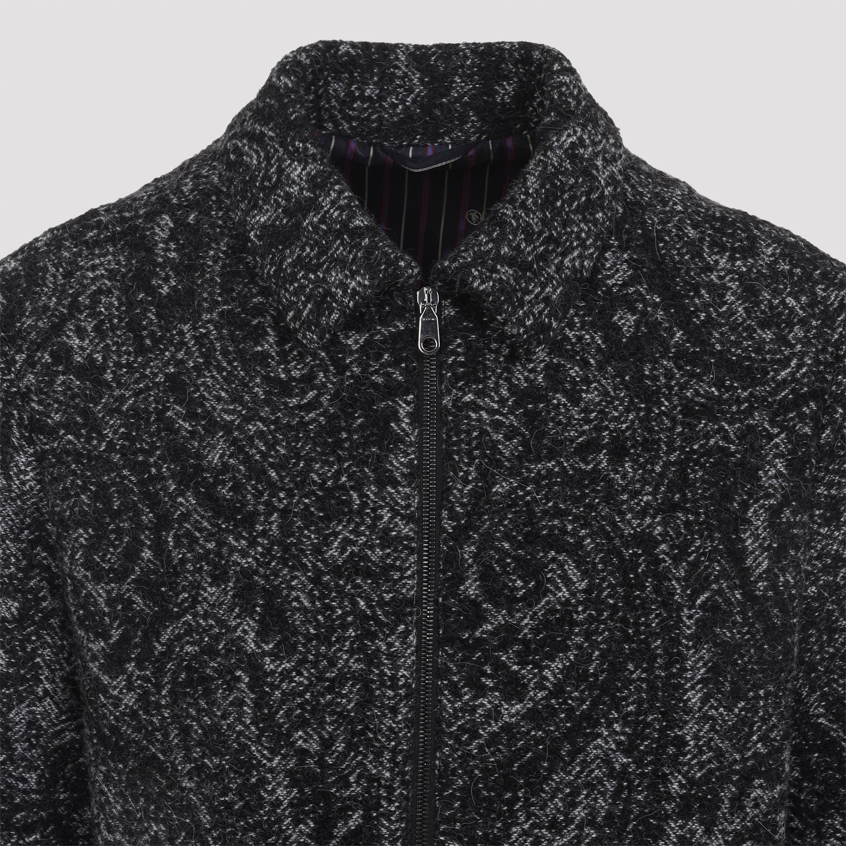 Etro Shirt Collar Bomber Jacket