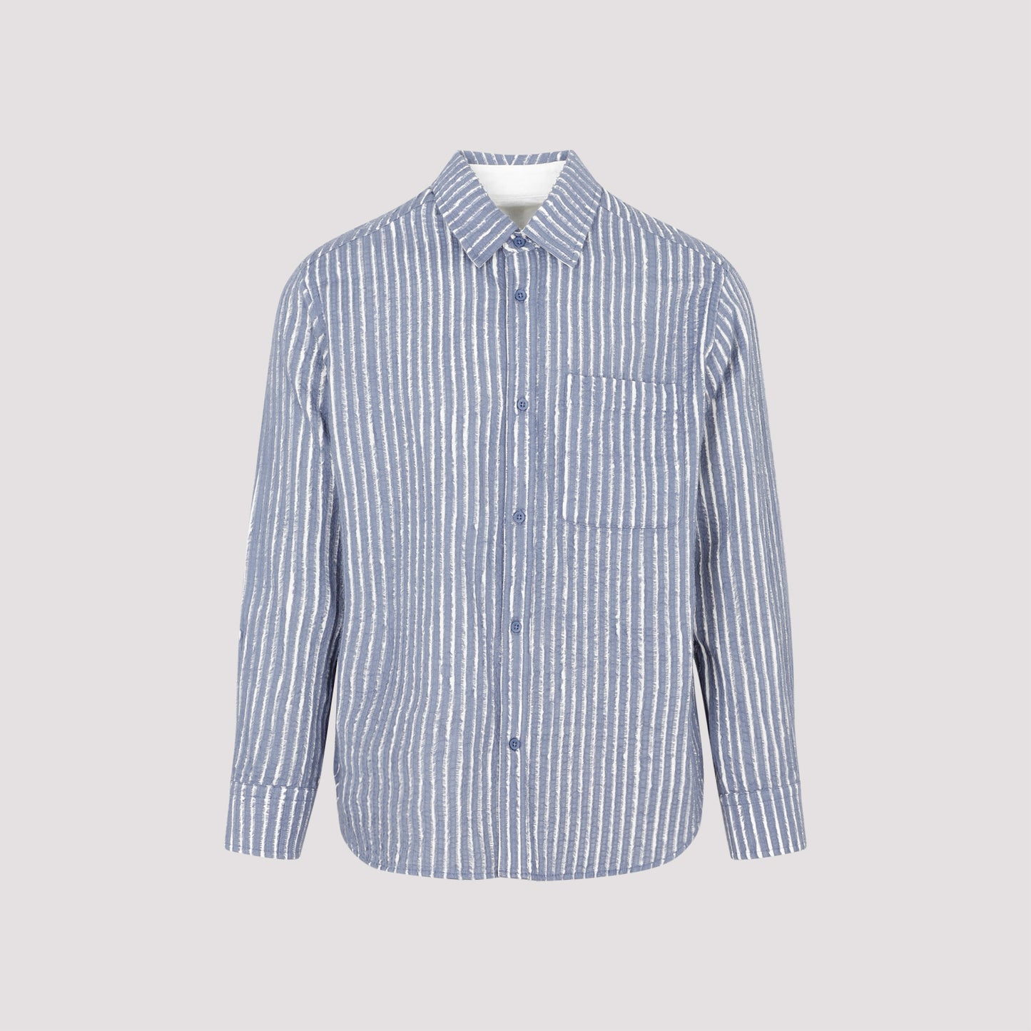 Craig Green Hand-Frayed Stripe Shirt