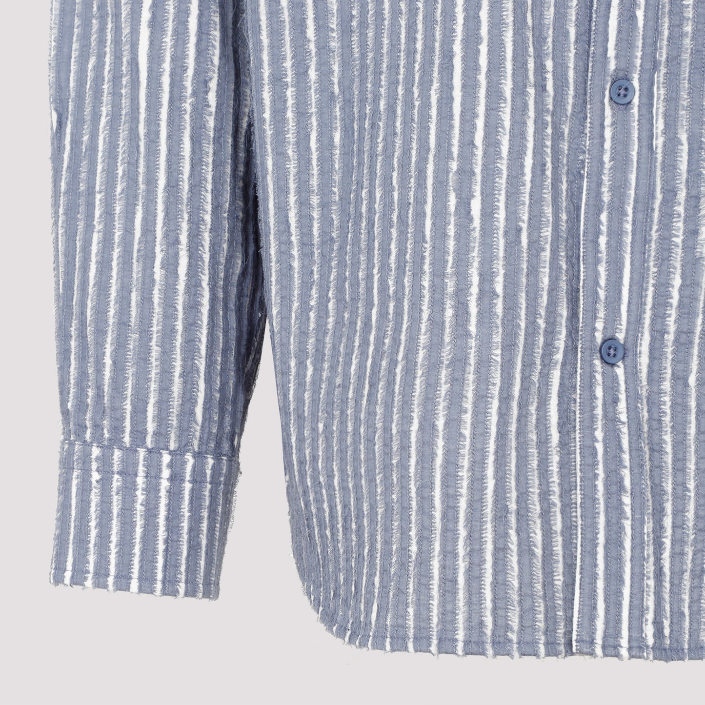 Craig Green Hand-Frayed Stripe Shirt
