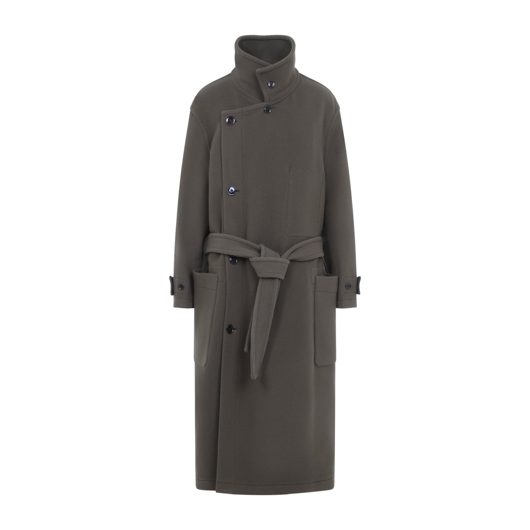 Lemaire Wrap Wool Coat