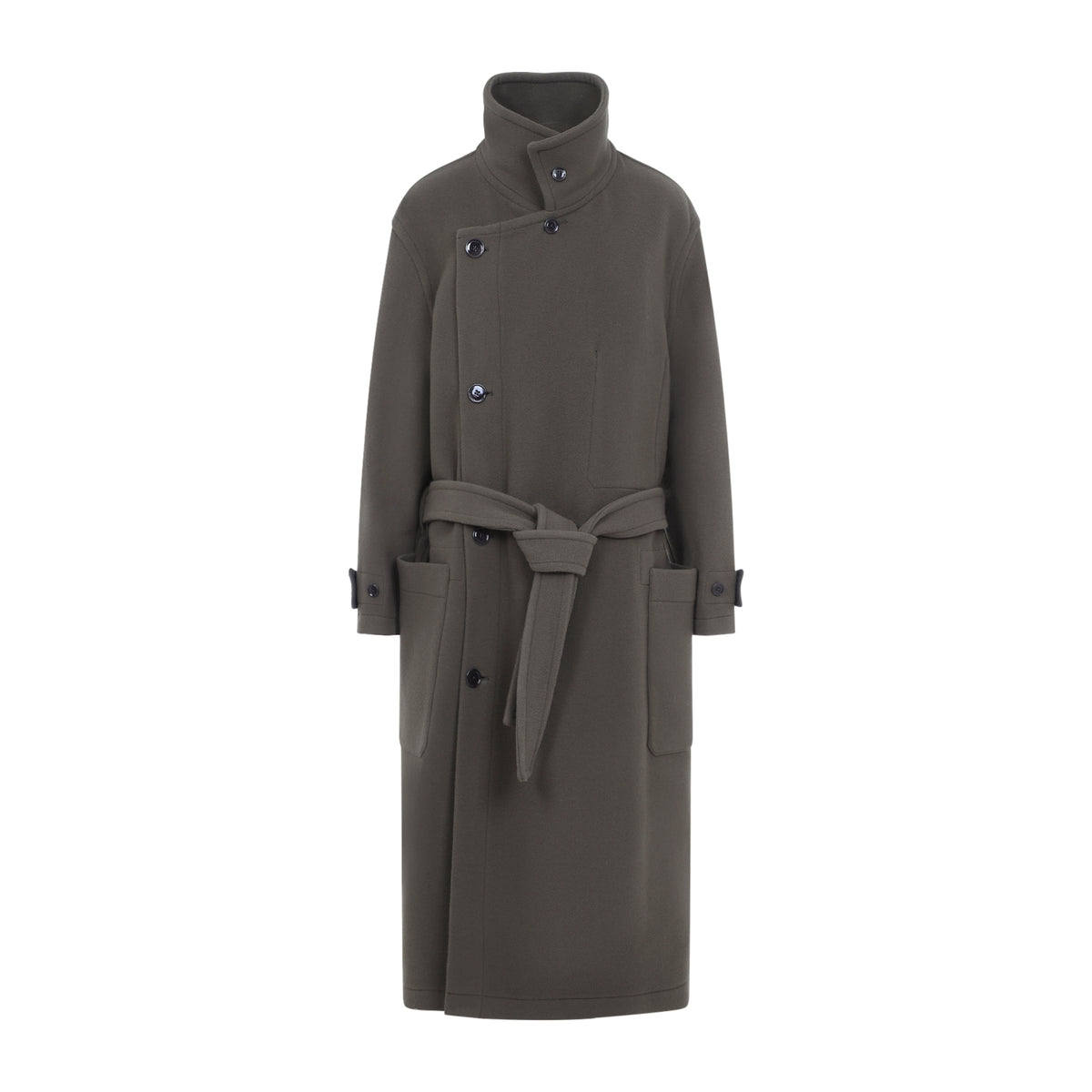 Lemaire Wrap Wool Coat