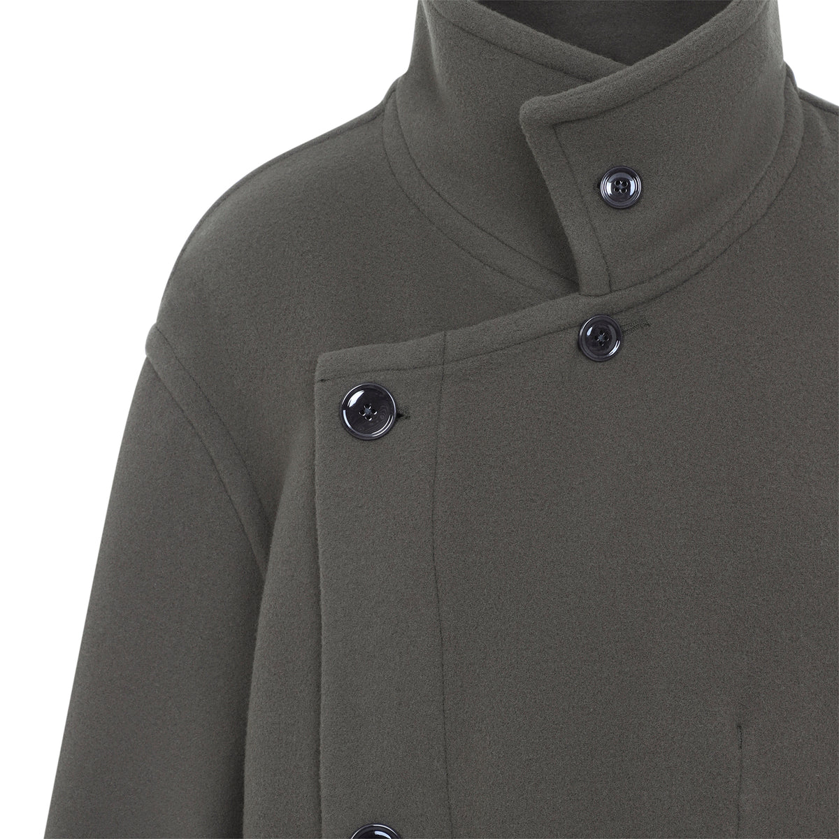 Lemaire Wrap Wool Coat