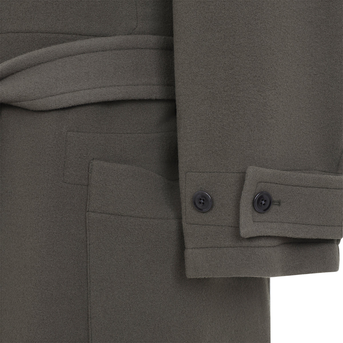 Lemaire Wrap Wool Coat