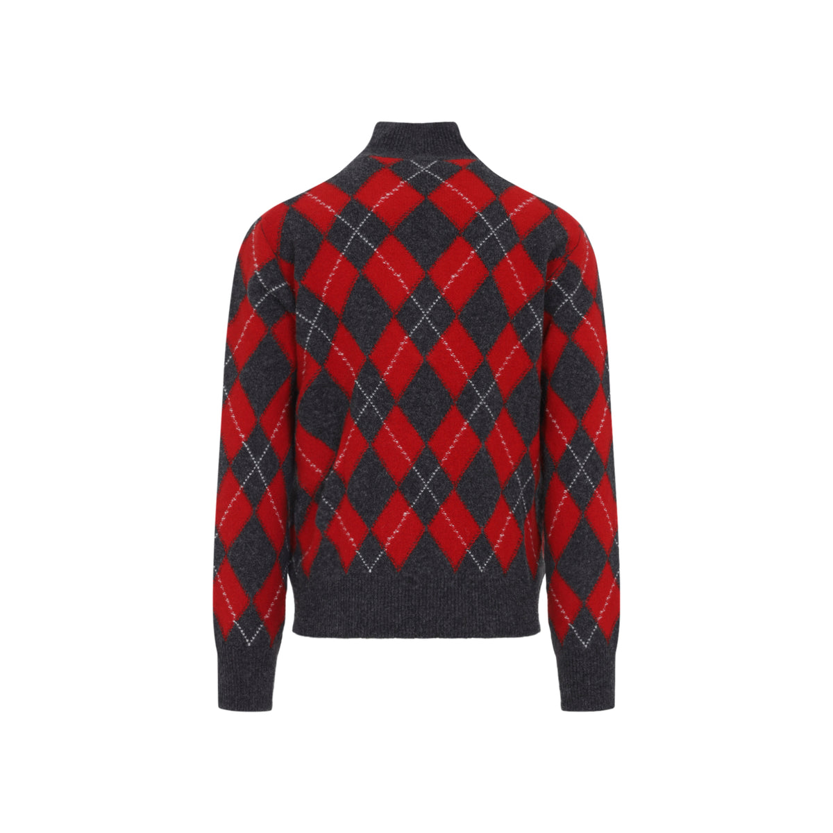 Ami Paris Zipped Collar Sweater