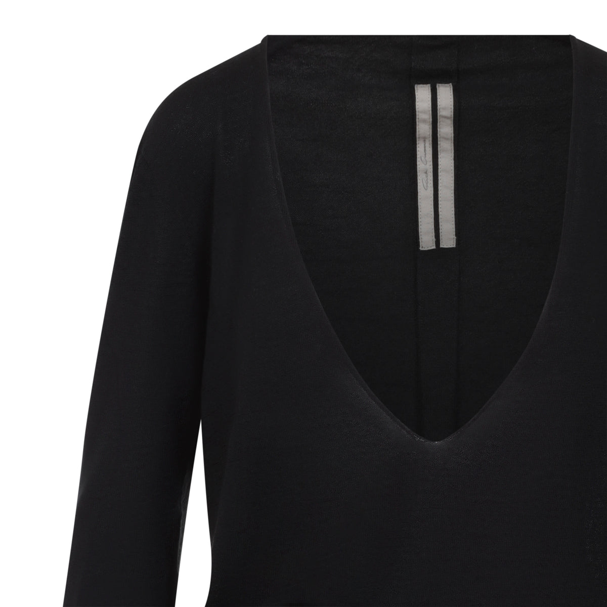 Rick Owens Extreme V-Neck Pull