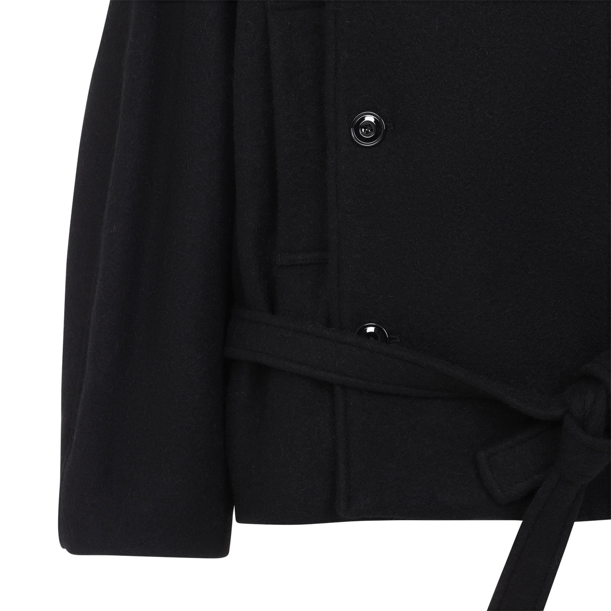 Lemaire Short Wrap Coat