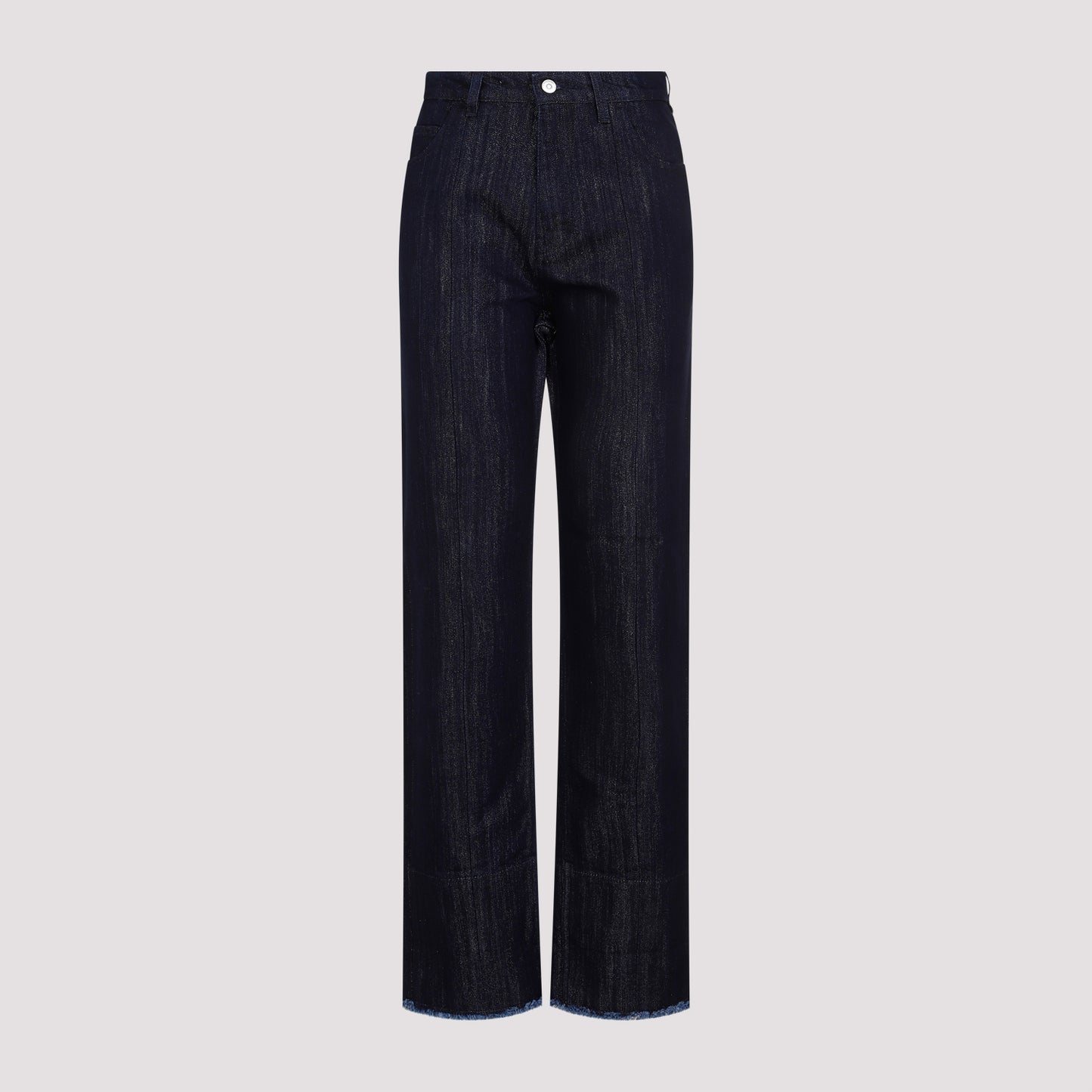 Victoria Beckham Cropped High Waist Tapered Jeans