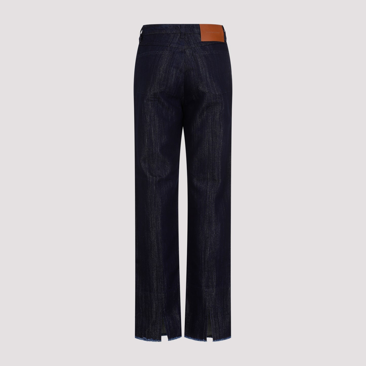 Victoria Beckham Cropped High Waist Tapered Jeans