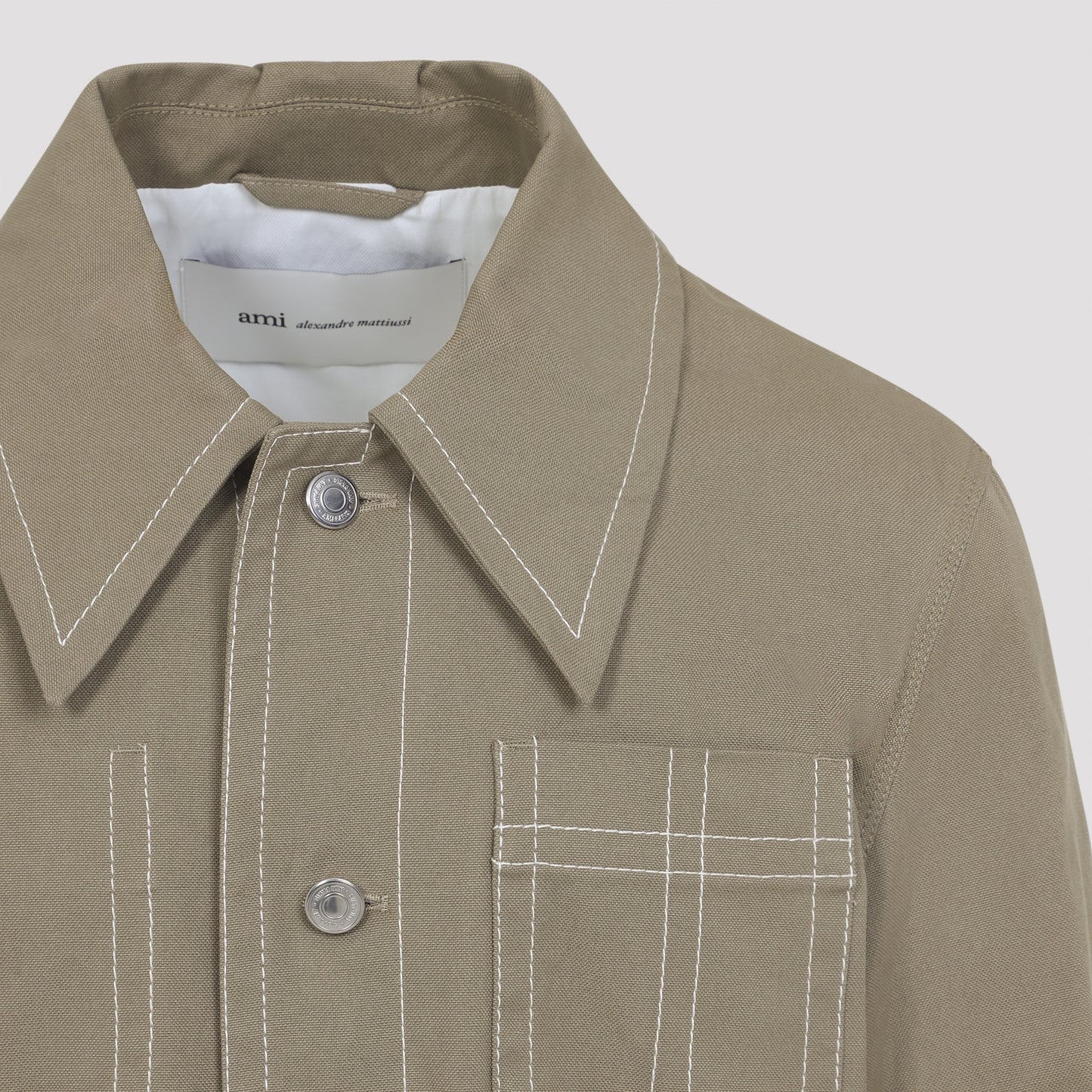 Ami Worker Buttoned Jacket