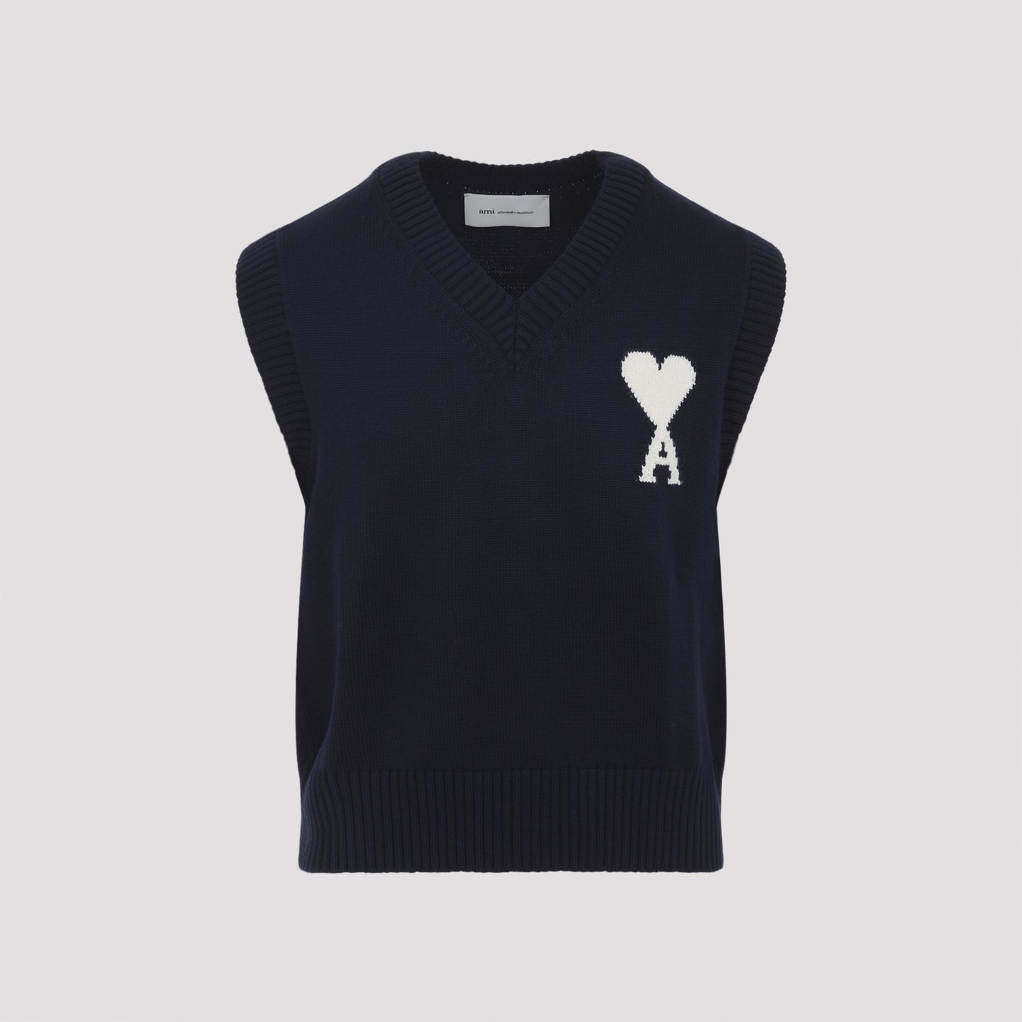 Ami Wool and Cotton Vest