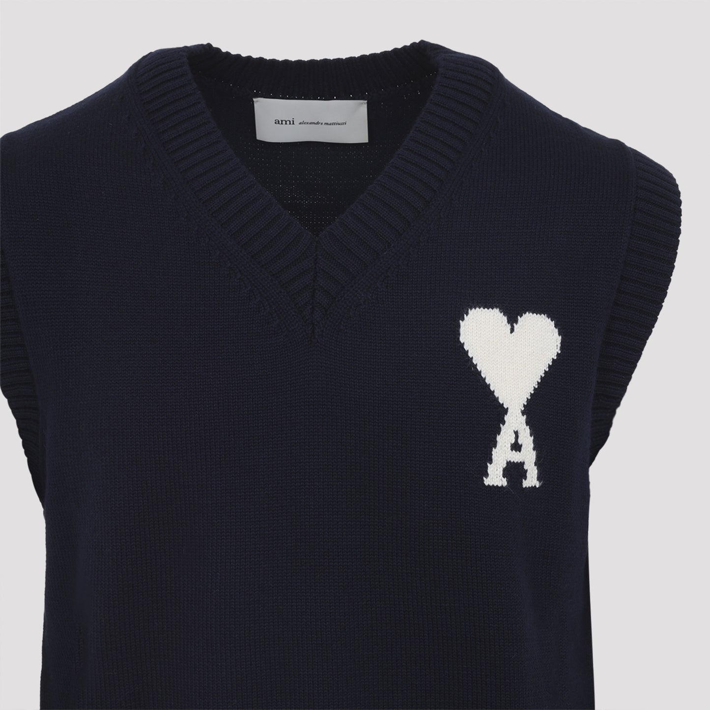 Ami Wool and Cotton Vest