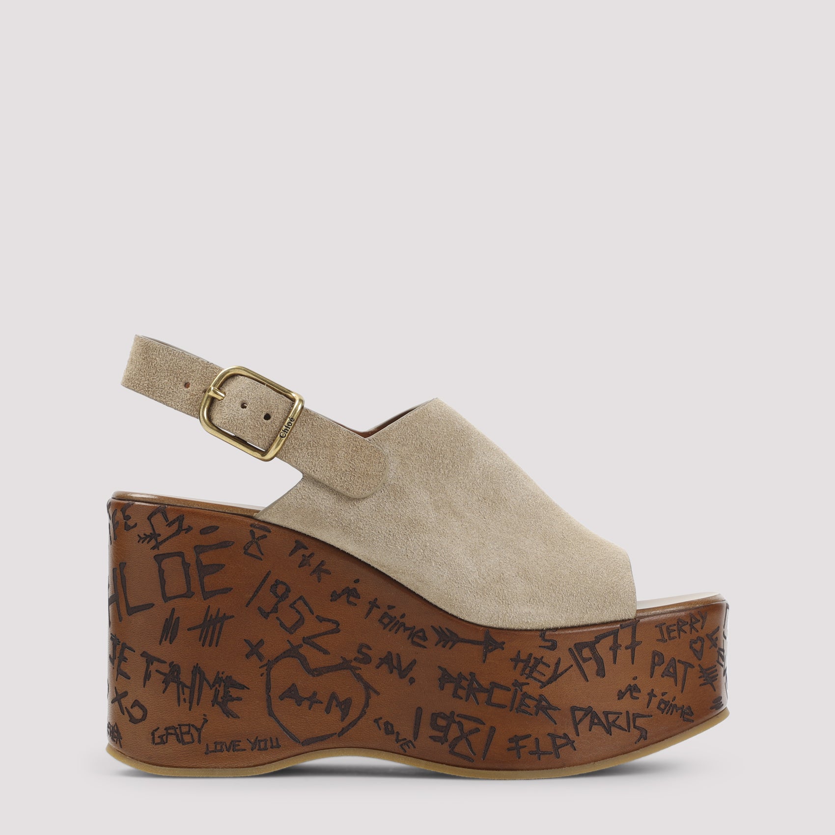 Chloe Maxime Wedges Sandals