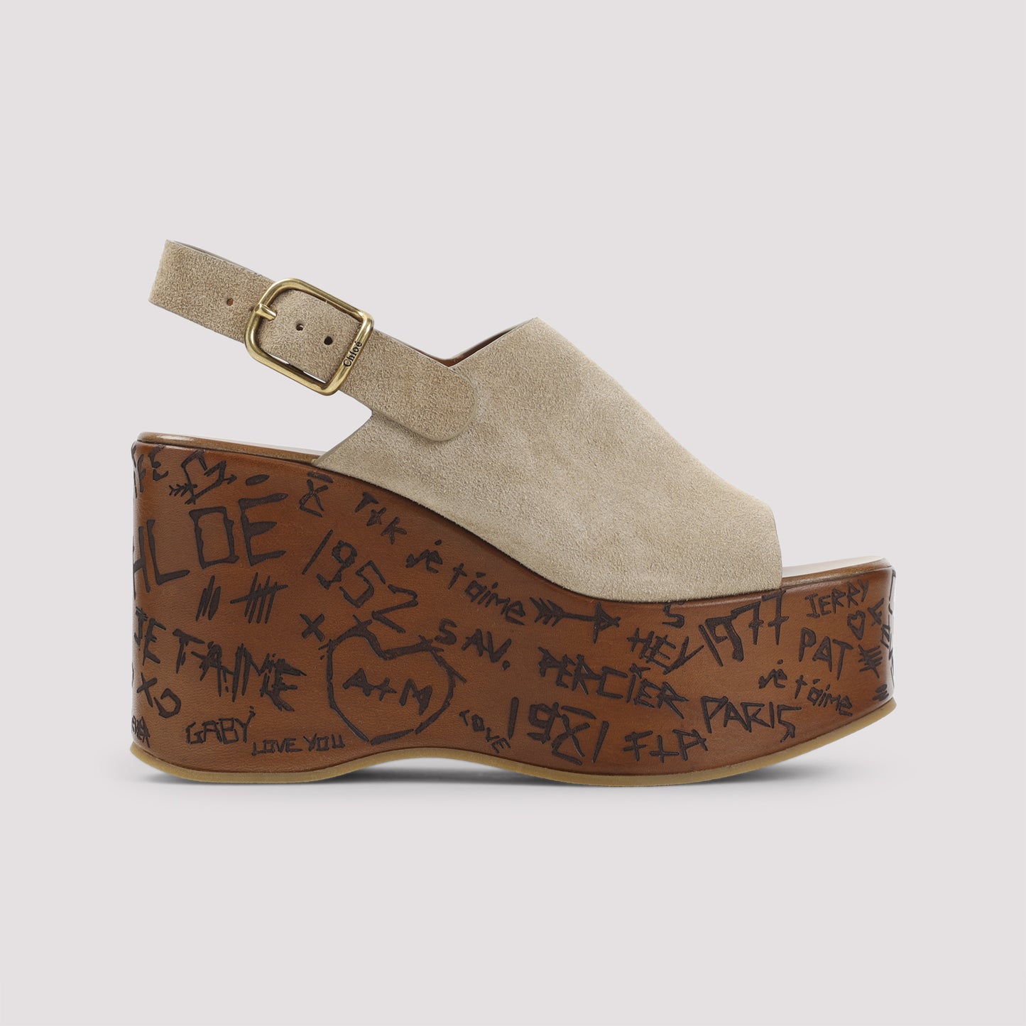 Chloe Maxime Wedges Sandals