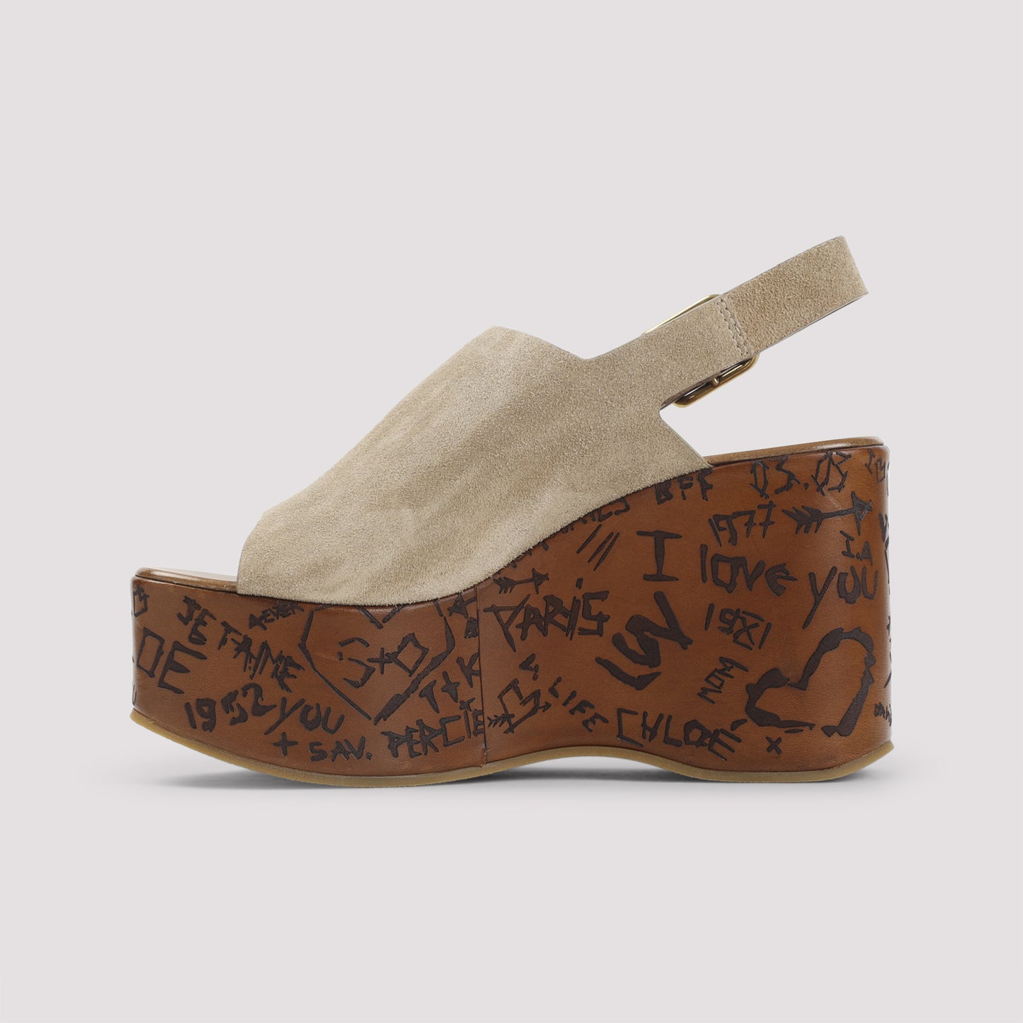 Chloe Maxime Wedges Sandals