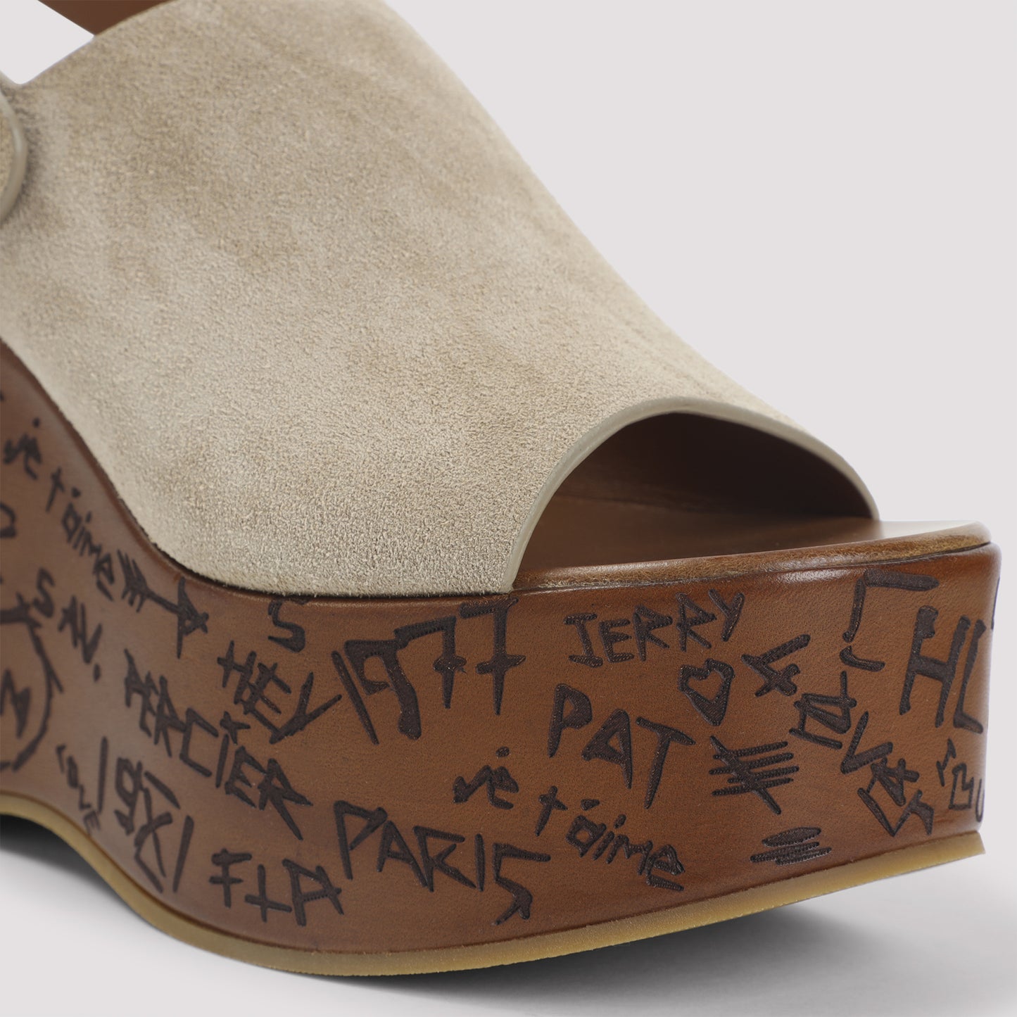 Chloe Maxime Wedges Sandals