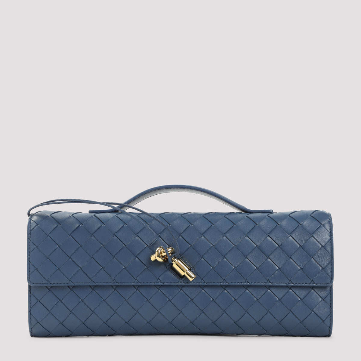 Bottega Veneta Andiamo Long Intreccio Clutch