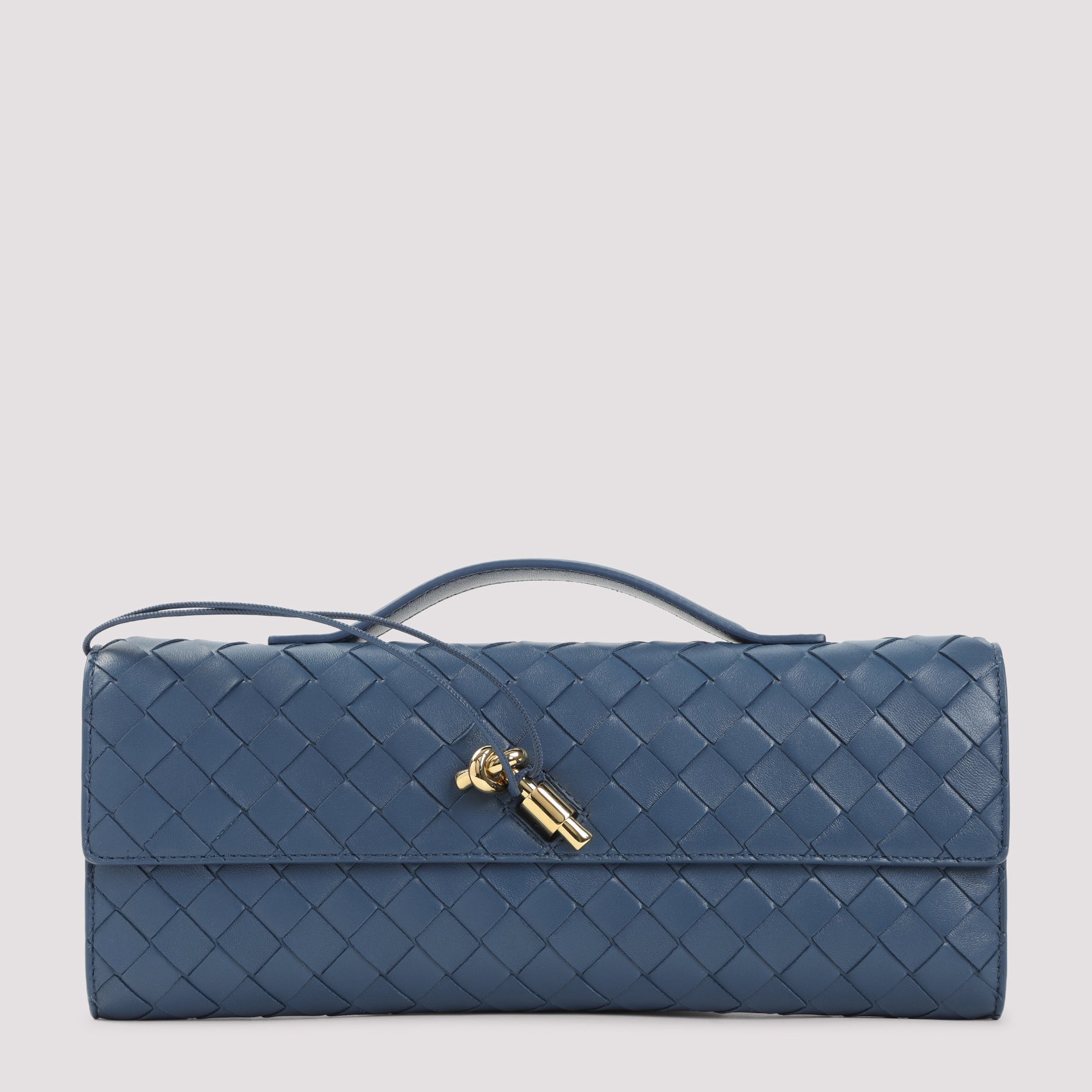 Bottega Veneta Andiamo Long Intreccio Clutch