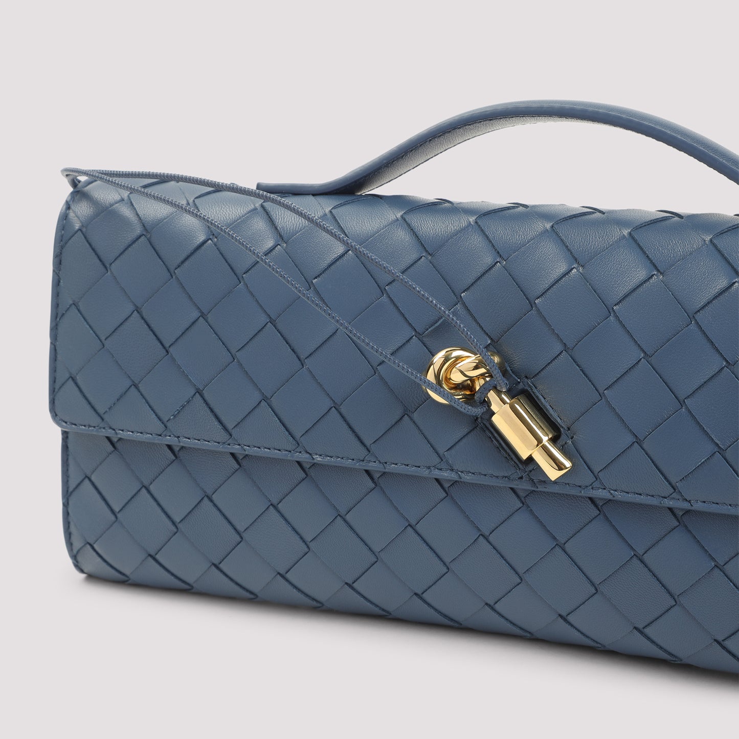 Bottega Veneta Andiamo Long Intreccio Clutch