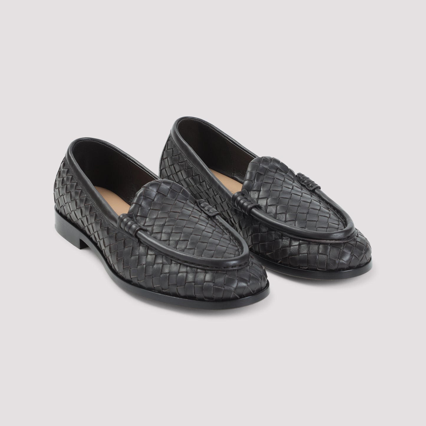 Bottega Veneta Silenzio Supple Intrecciato Loafer
