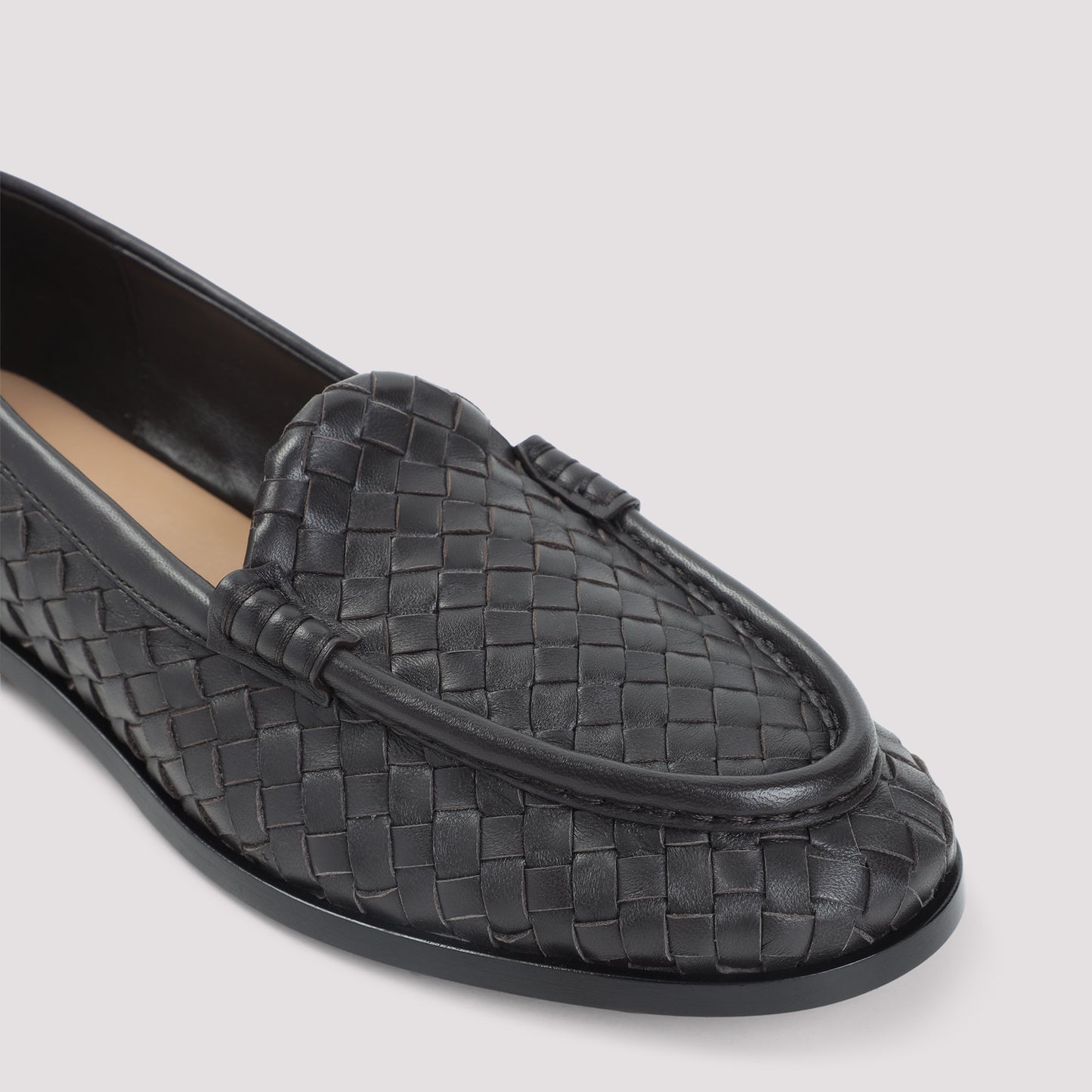Bottega Veneta Silenzio Supple Intrecciato Loafer