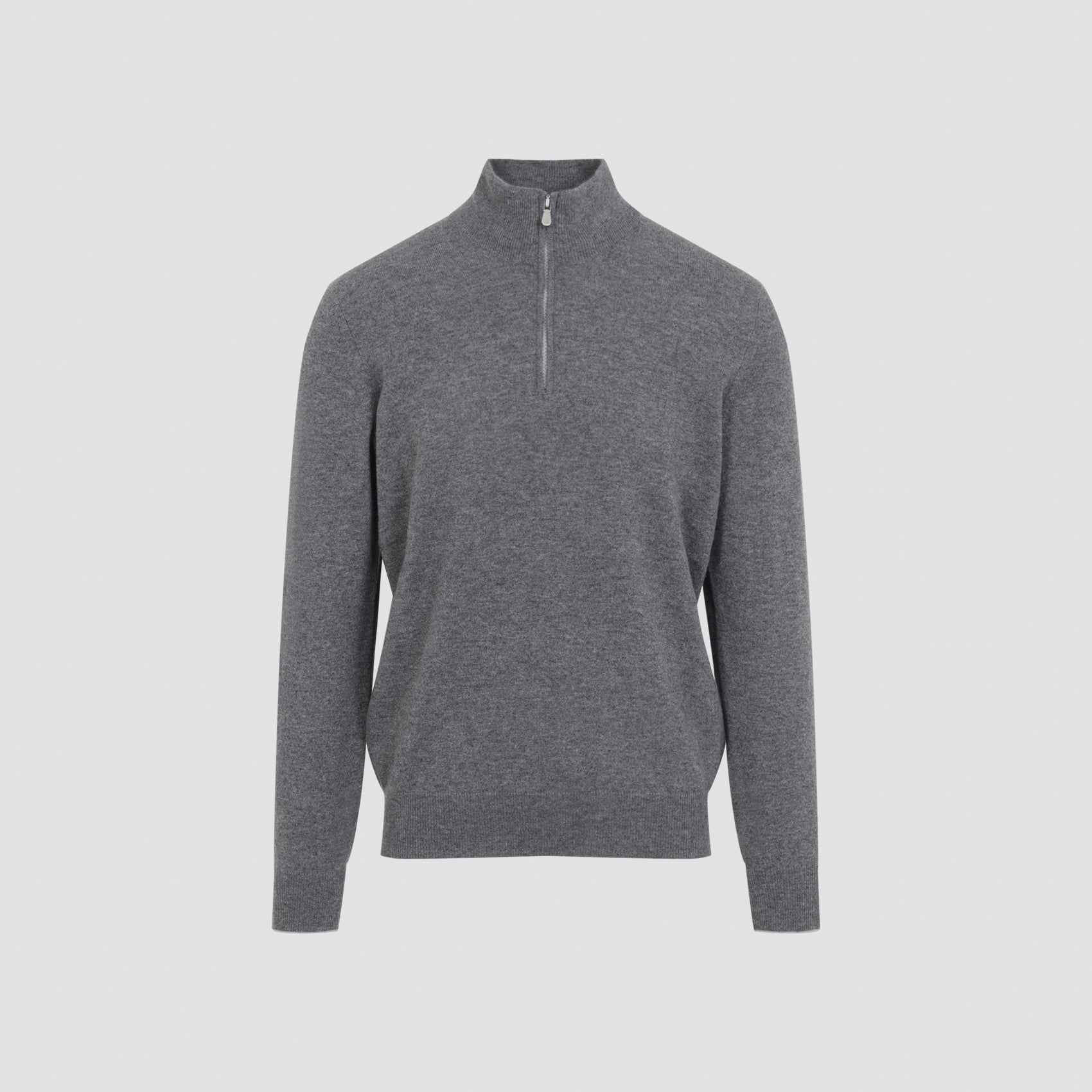 Brunello Cucinelli Half Zip Cashmere Sweater