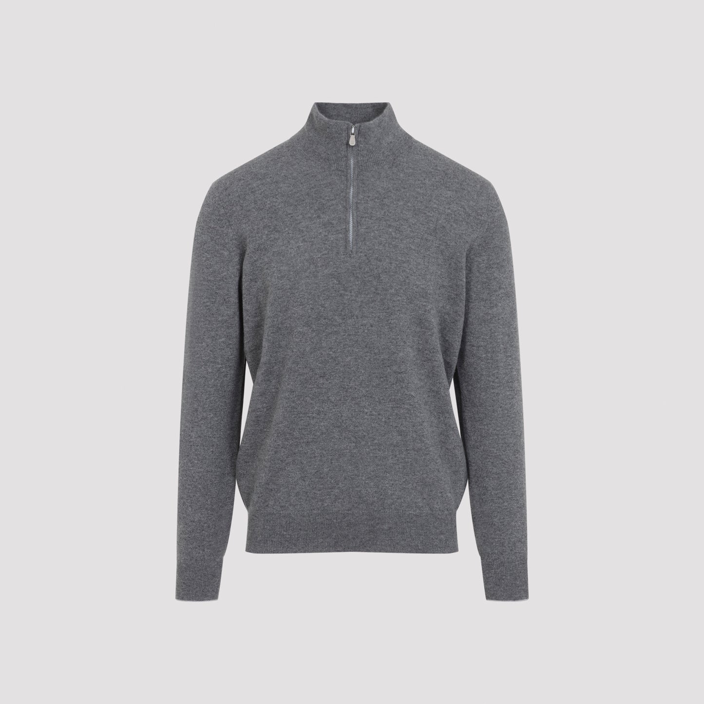 Brunello Cucinelli Half Zip Cashmere Sweater
