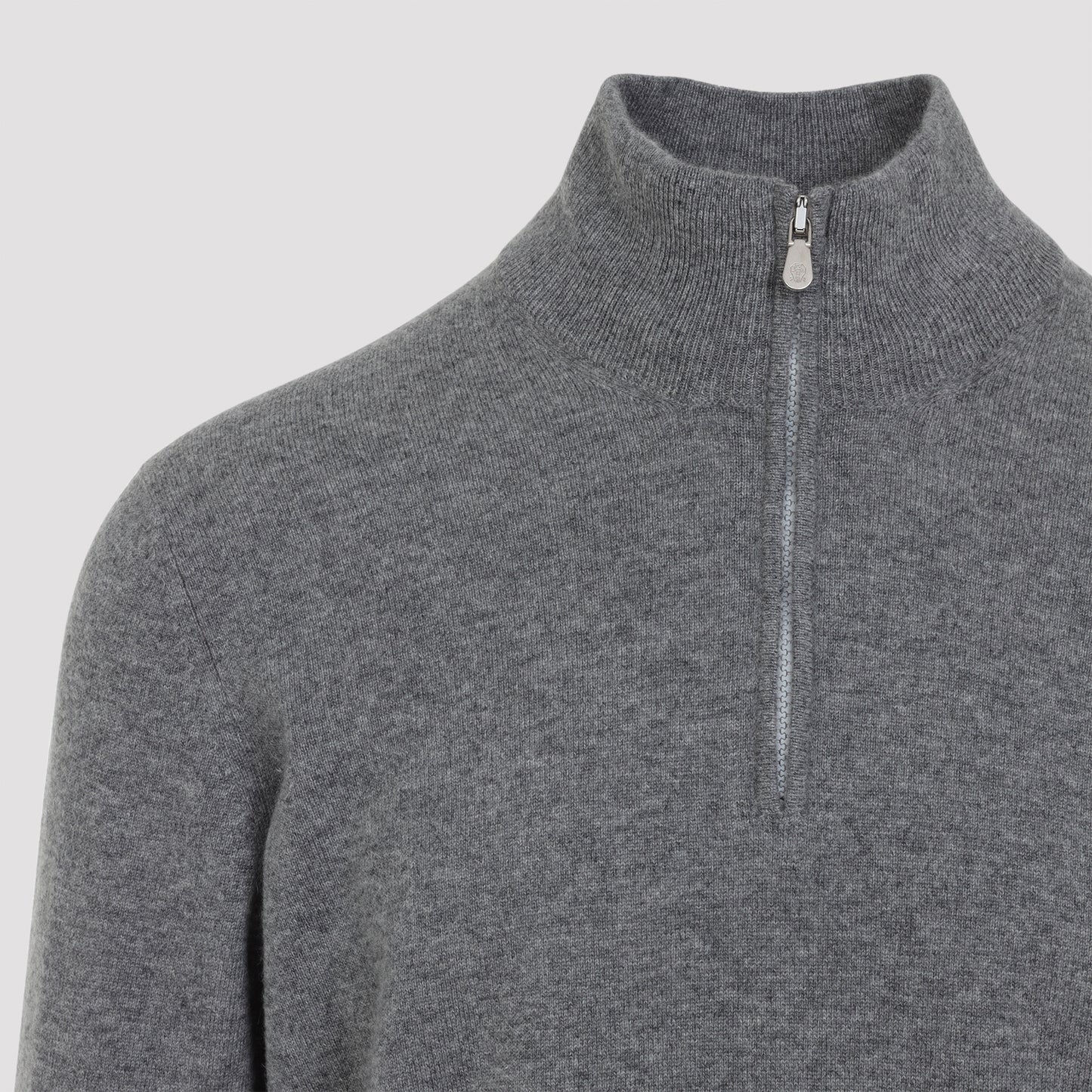 Brunello Cucinelli Half Zip Cashmere Sweater