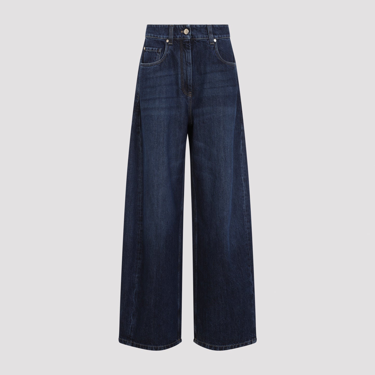 Brunello Cucinelli Barrel Denim Jeans