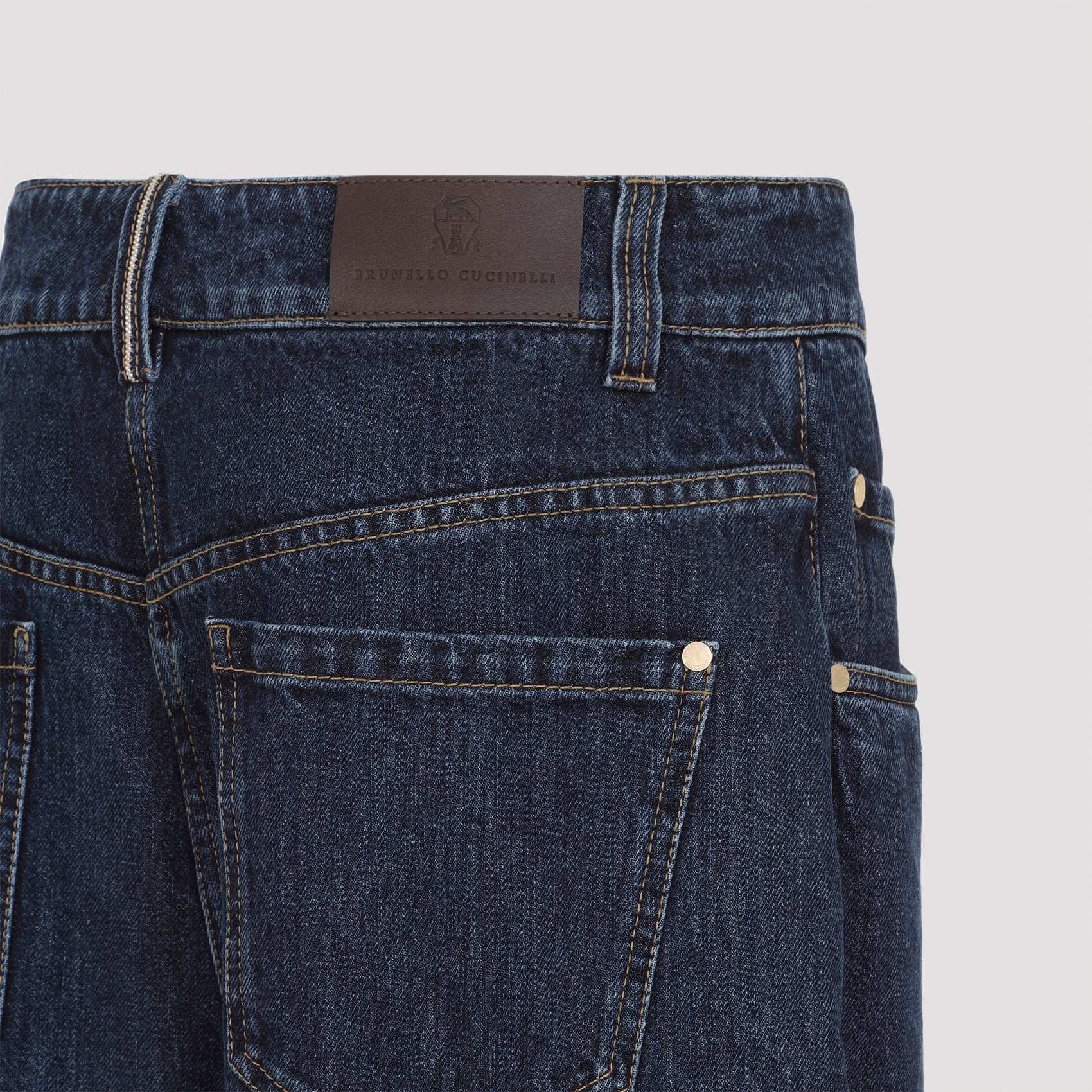 Brunello Cucinelli Barrel Denim Jeans