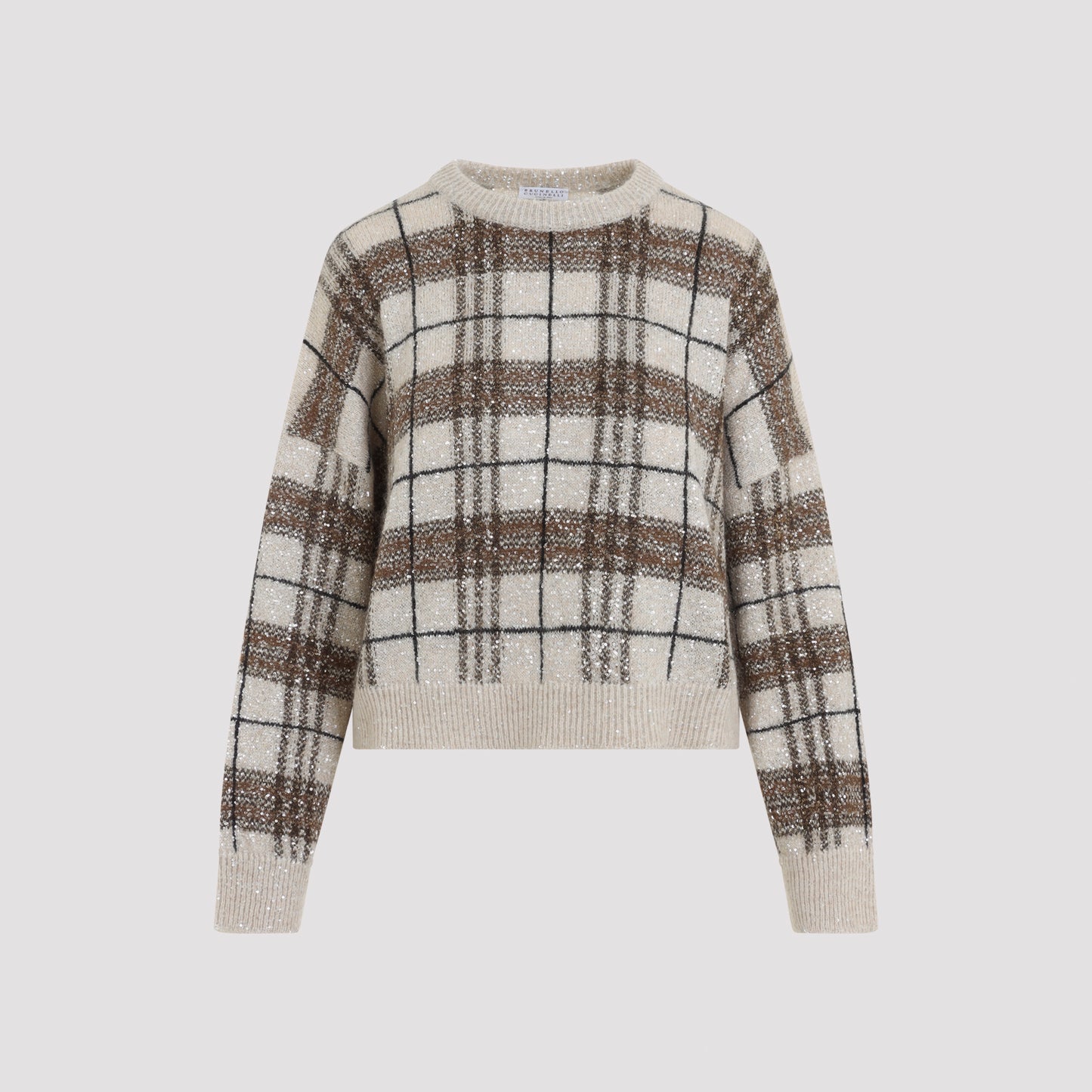 Brunello Cucinelli Check Sweater