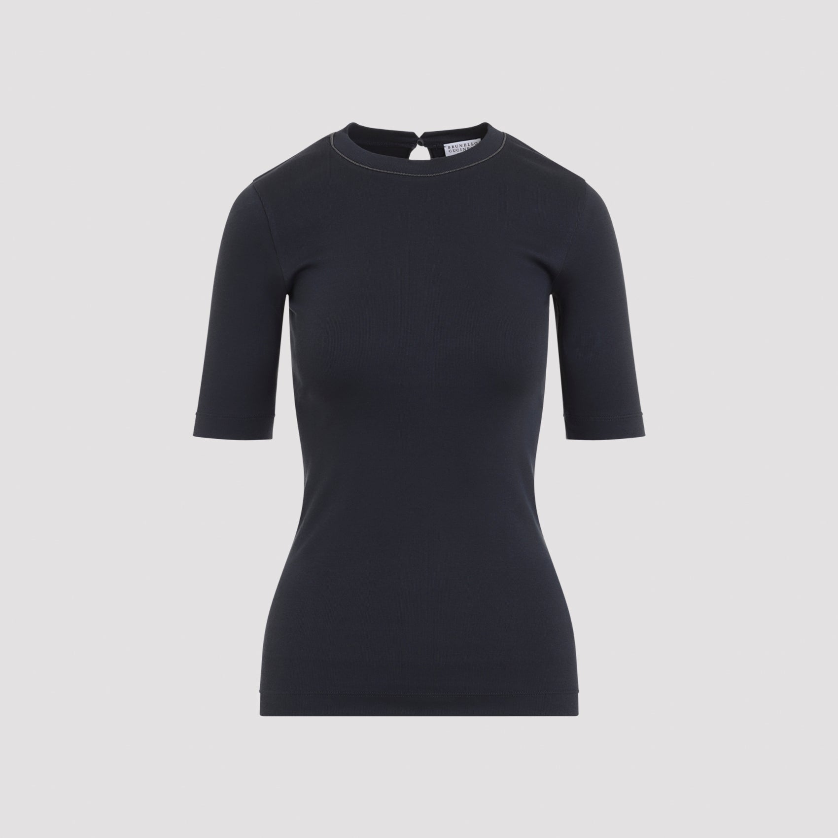 Brunello Cucinelli Rib T-Shirt