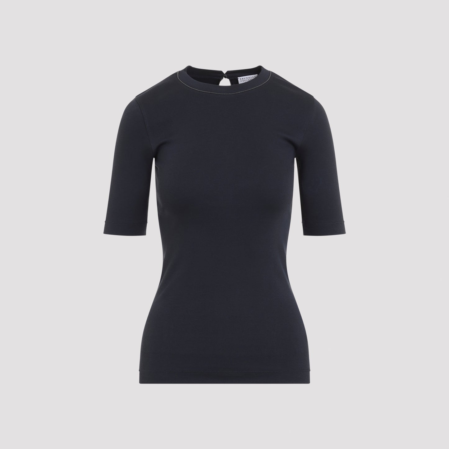 Brunello Cucinelli Rib T-Shirt