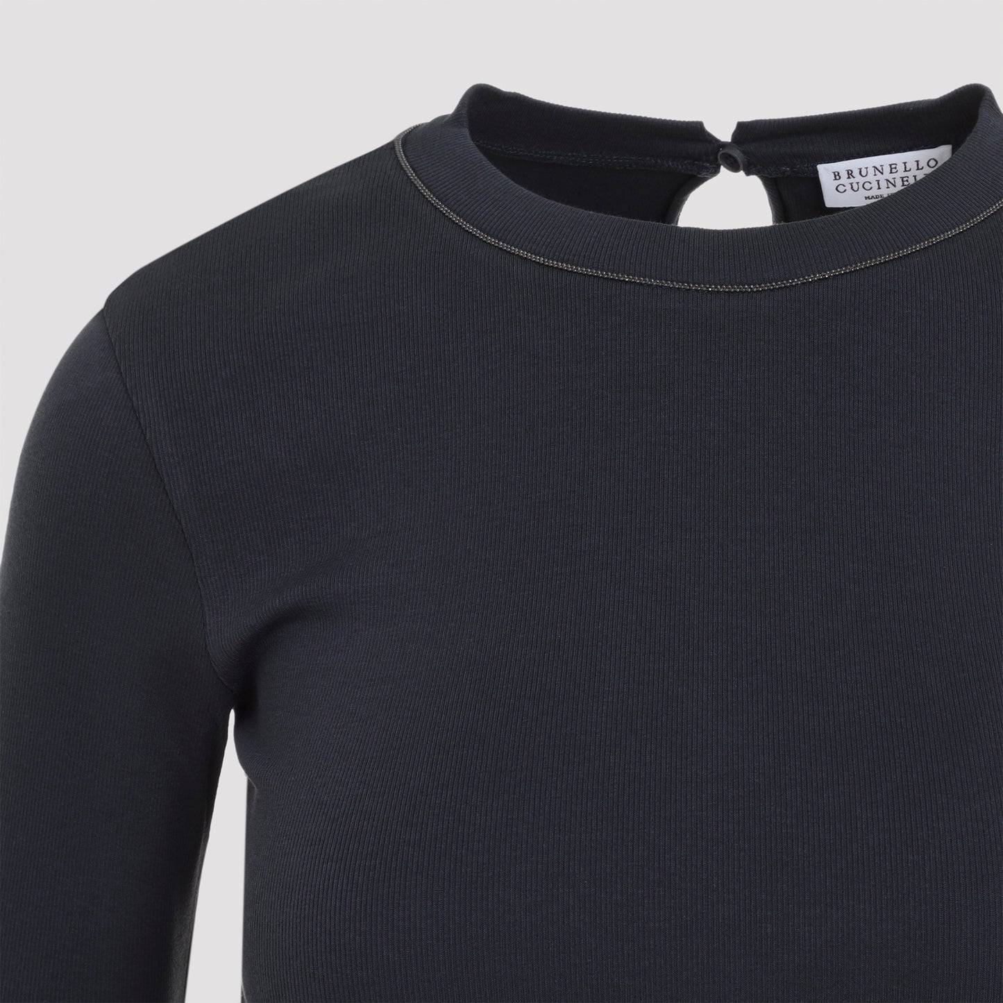 Brunello Cucinelli Rib T-Shirt