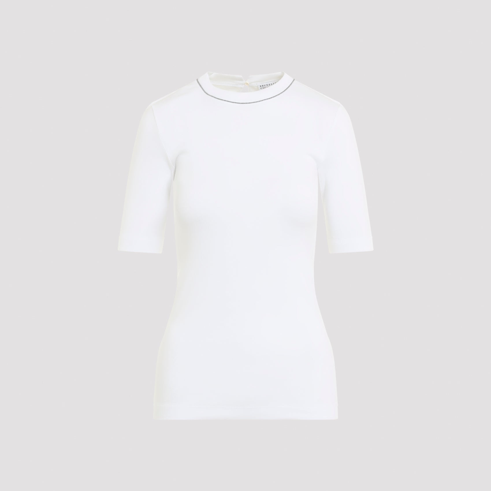 Brunello Cucinelli Rib T-Shirt