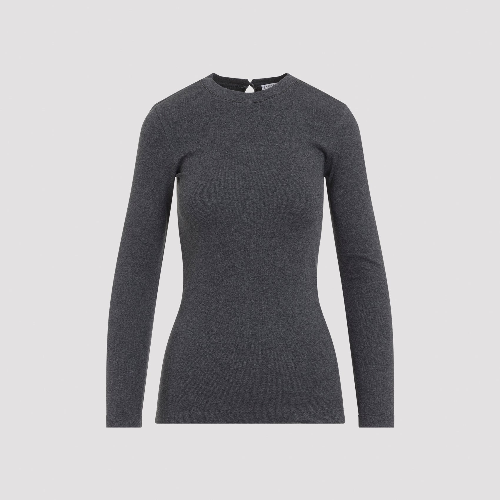Brunello Cucinelli L/S Rib T-Shirt
