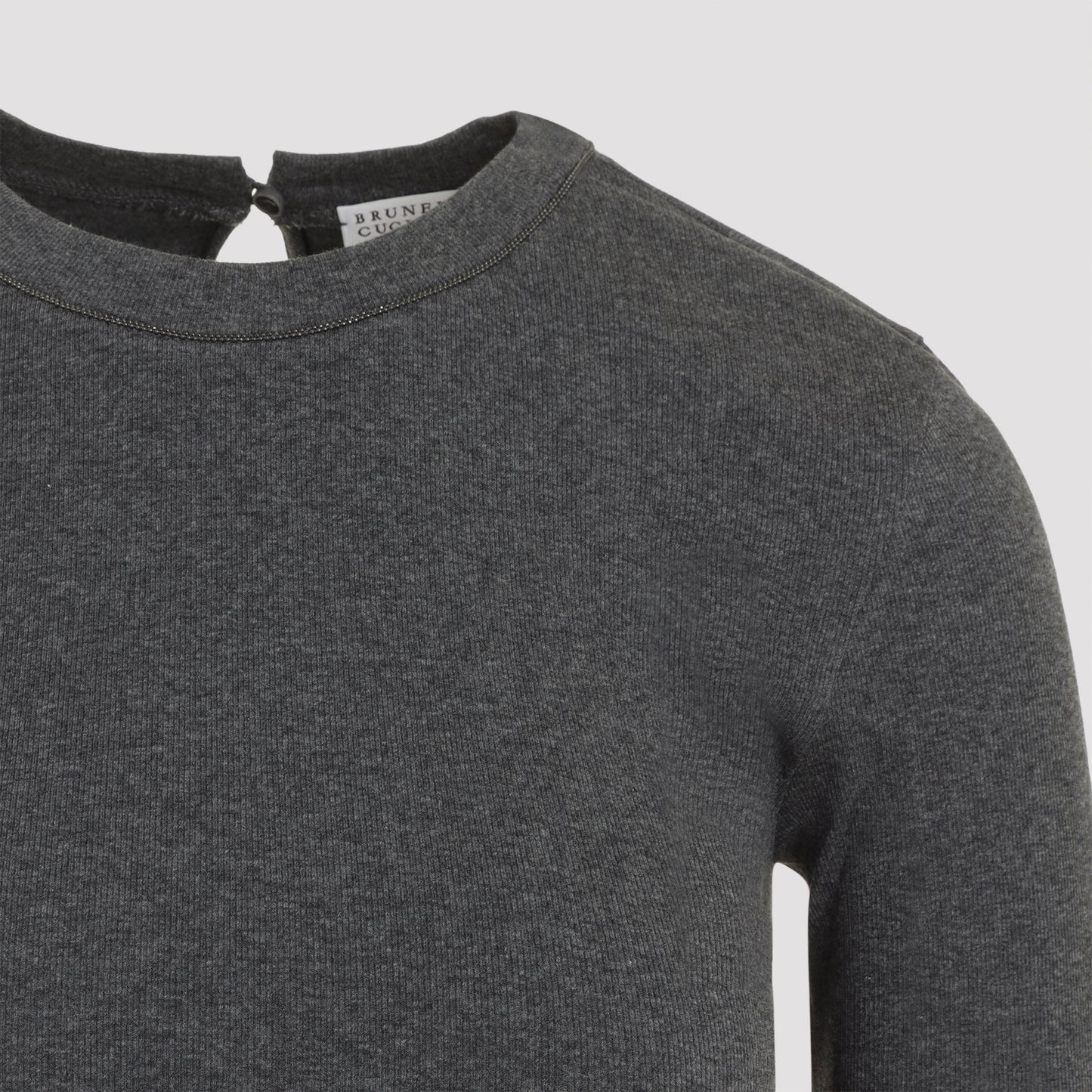 Brunello Cucinelli L/S Rib T-Shirt