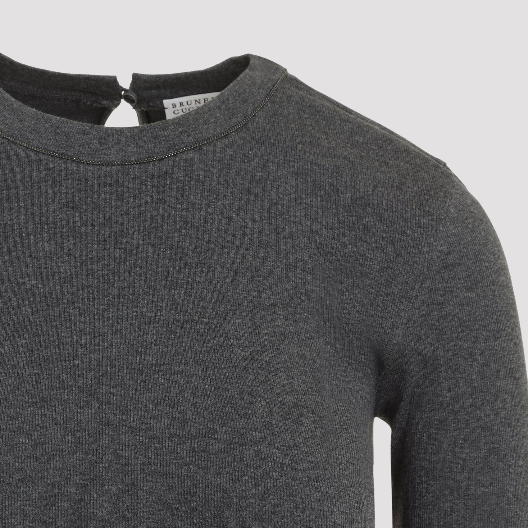 Brunello Cucinelli L/S Rib T-Shirt