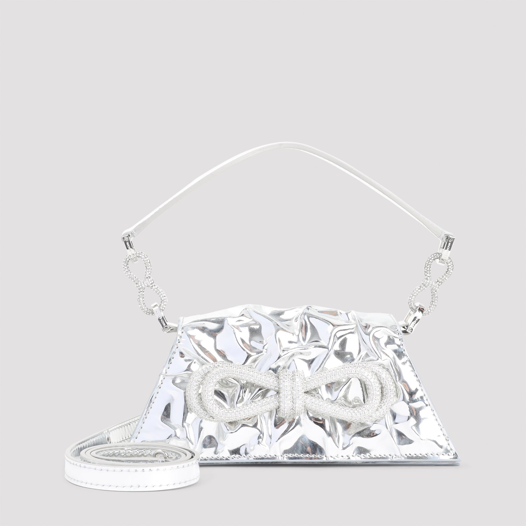 Mach & Mach Double Bow Samantha Shoulder Bag