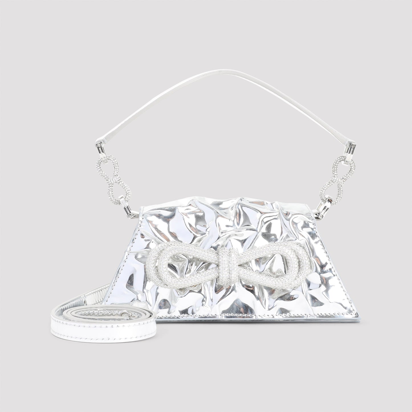 Mach & Mach Double Bow Samantha Shoulder Bag