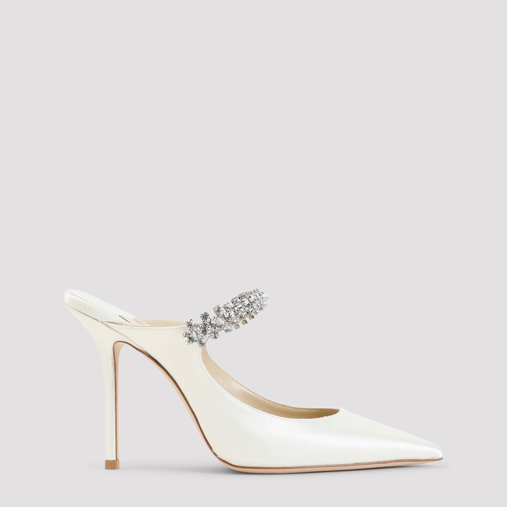 Jimmy Choo Bing Satin 100 Mules