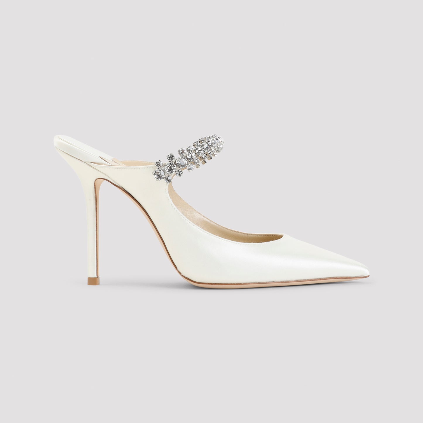 Jimmy Choo Bing Satin 100 Mules