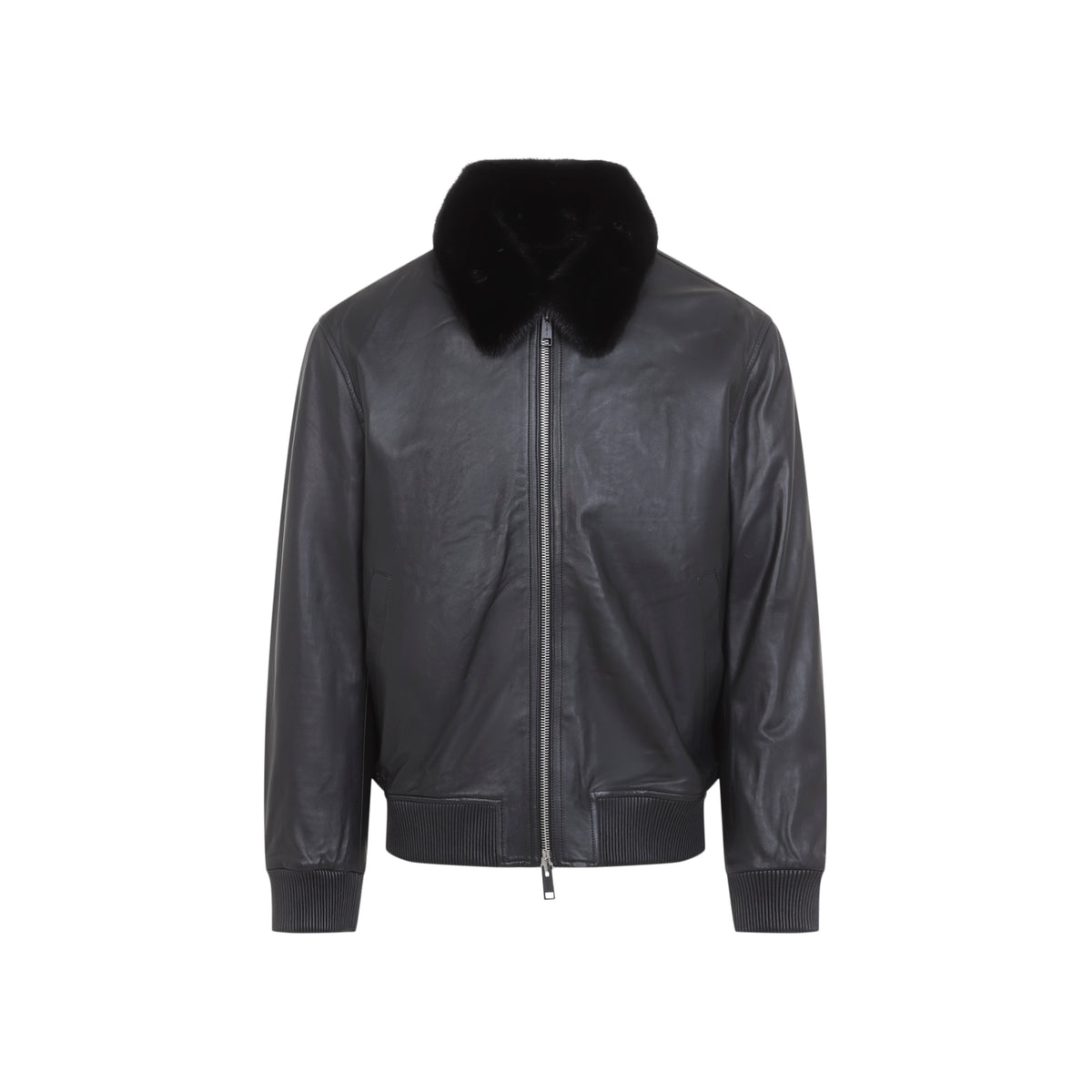 Yves Salomon Leather Jacket