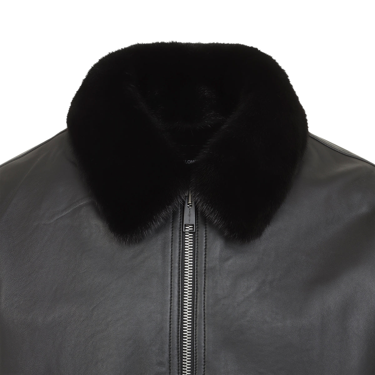 Yves Salomon Leather Jacket