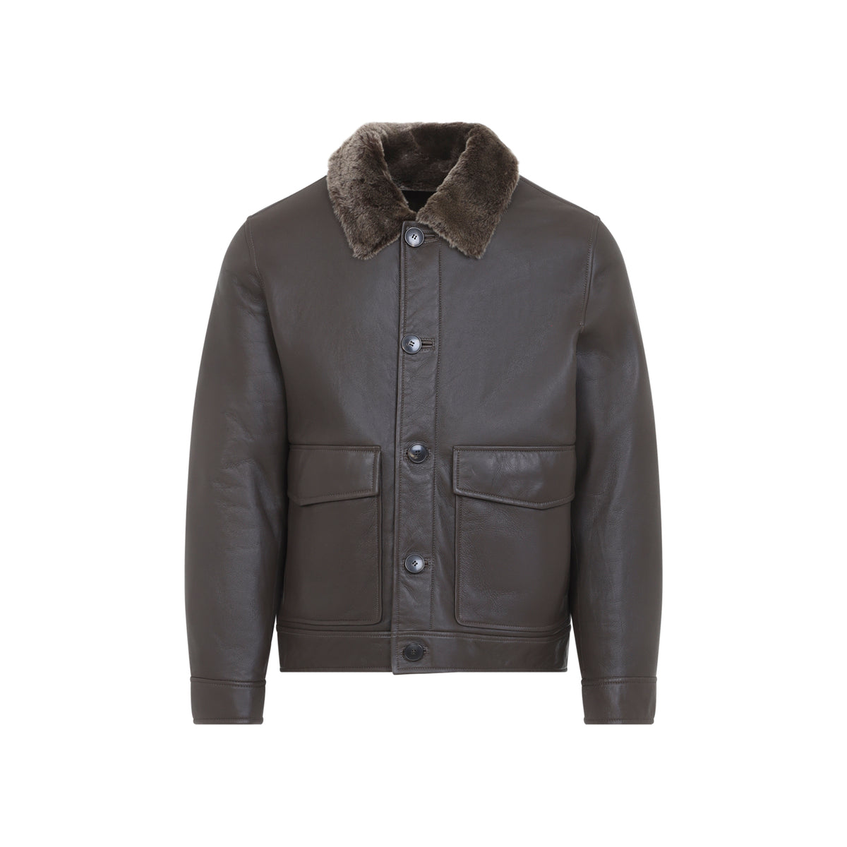 Yves Salomon Leather Jacket