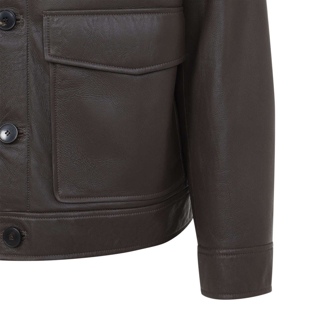 Yves Salomon Leather Jacket
