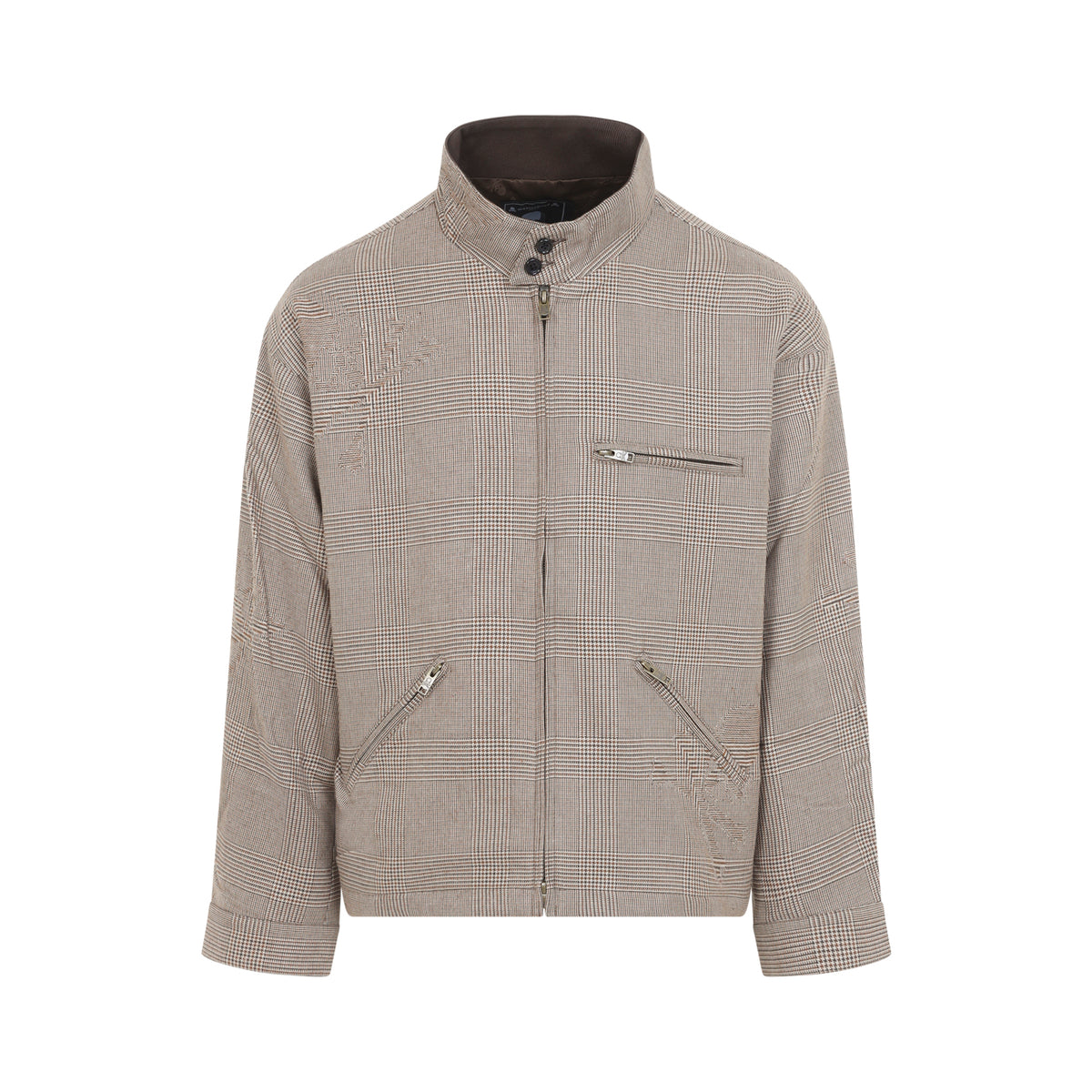 Mastermind Japan Check Harrington Jacket